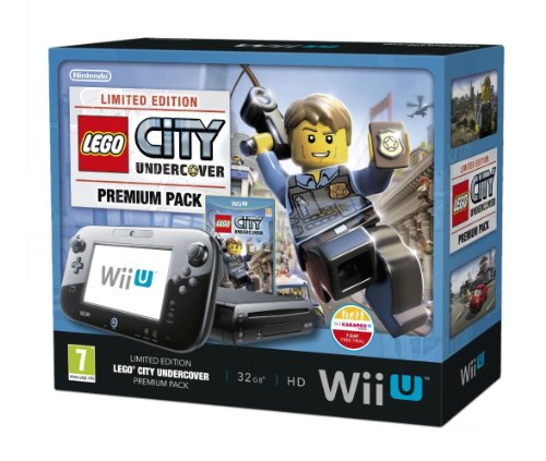 Nintendo Wii U 32Gb Lego City: Undercover Premium Pack - Schwarz (Nintendo Wii U) [britische Import]