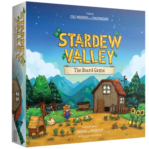 ConcernedApe LLC Stardew Valley: Das Brettspiel, Brettspiel, ab 14 Jahren, 1-4 Spieler, 45-200 Minuten Spieldauer - Englische Sprache