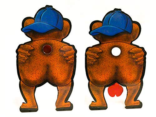 HHH Jagd Reflex Spinnen Riesenrad Self Reset Schießen Ziele Freistehend Schießstand Set Luftgewehr Rifle Luftgewehr Jagen Schiessen Übung - Bear Unterteil Mutter Cracker Zielscheiben