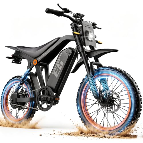 Tietie E5 E Bike Herren Damen, 14 × 2,5