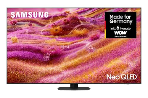 Samsung Neo QLED 4K QN90F 55 Zoll (138 cm) Mini LED, UHD Fernseher, NQ4 AI Gen3 Prozessor, Glare Free, Neo Quantum HDR+, 4K Upscaling Pro, Dolby Atmos, Knox Security, Samsung Vision AI Smart TV (2025)