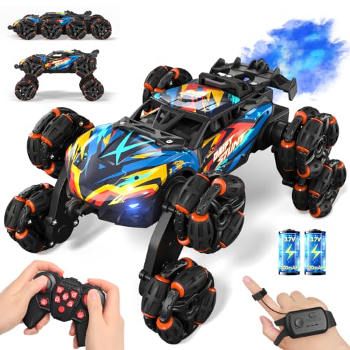 Ferngesteuertes Auto ab 3-12 Jahre, 8WD RC Drift Stunt mit Handsteuerung