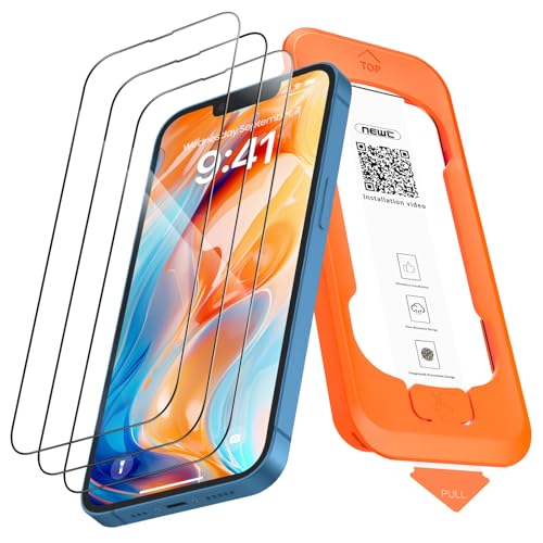 NEW'C Schutzfolie für iPhone 16e/14/13/13 Pro für Panzerglas
