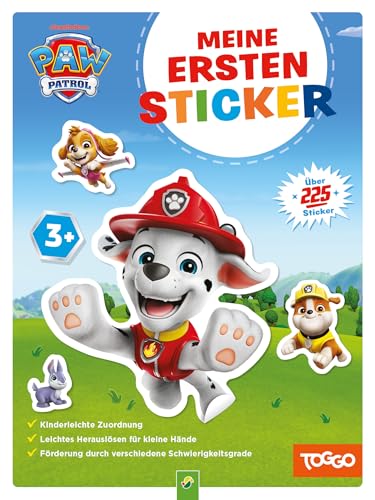 PAW Patrol Meine ersten Sticker: Stickerbuch I Über 222 Sticker I Für PAW Patrol-Fans ab 3 Jahren