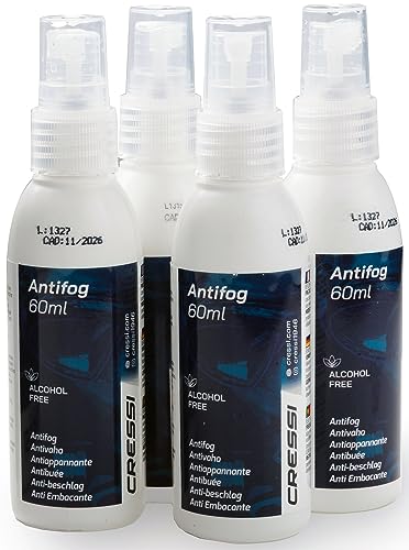 Cressi Anti-Fog 60ml- 4 Pack