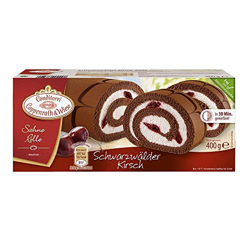 Sahne-Rolle Schwarzwälder Kirsch Conditorei Coppenrath & Wiese, 400 Gramm, tiefgefroren