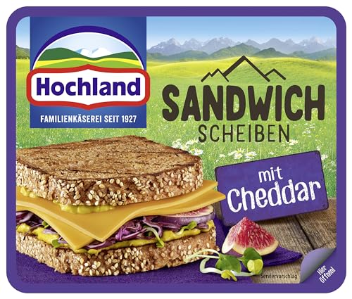 Hochland Sandwich Scheiben mit Cheddar, 150 g