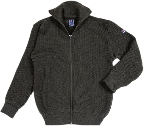 Leuchtfeuer Strickwaren Troyer-Jacke Admiral Schwarz Strickjacke Made in Germany (DE/NL/SE/PL, Numerisch, 54, Regular, Regular, schwarz)