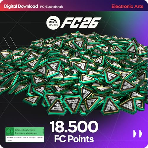EA Sports FC 26 18500 UT Points PCWin | Download Code EA App | Deutsch