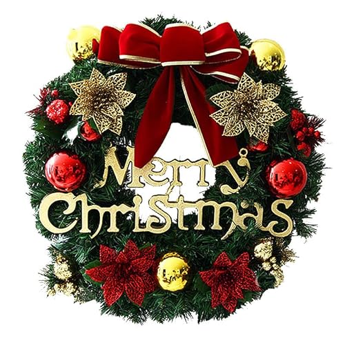 Weihnachtskranz, 30cm, Tür- und Tischdekoration, Winter-, Advents- und Weihnachtsdekoration