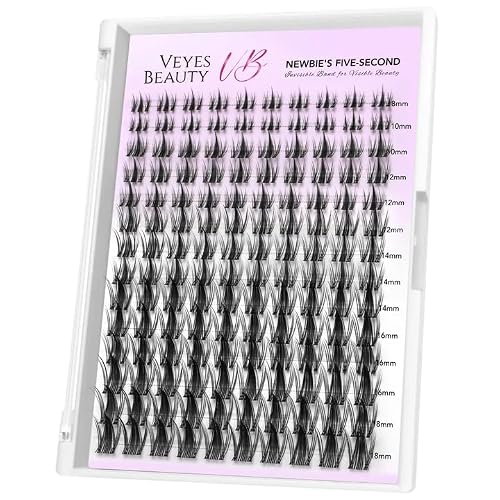 VEYESBEAUTY Wimpern Extensions Cluster Lash Extension Manga 8-18mm
