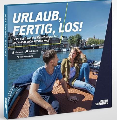 JOCHEN SCHWEIZER Geschenkbox Kurztrip, 250 Hotels in 11 Ländern, Hotel-Gutschein für 2 Personen