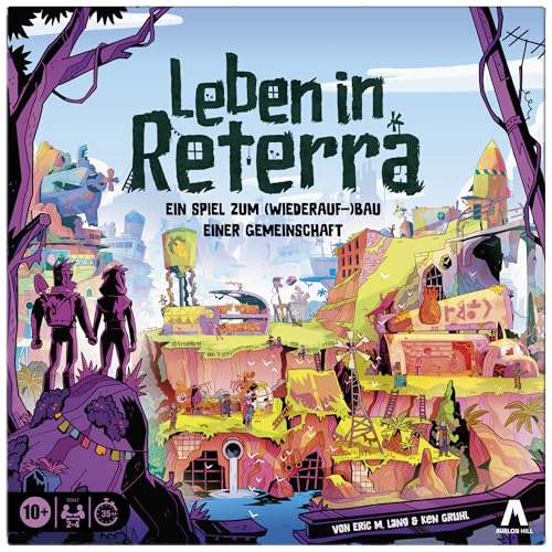 Leben in Reterra strategisches Brettspiel - Deutsche Version, 26.7 cm x 6.3 cm x 26.7 cm