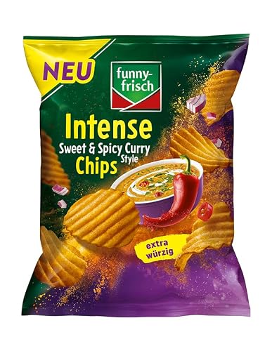 funny-frisch Intense Chips S&S Curry Style 110g