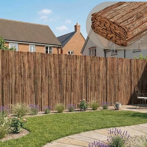 casa.pro Rindenmatte Zamora 180 x 300 cm Sichtschutzmatte Gartenzaun