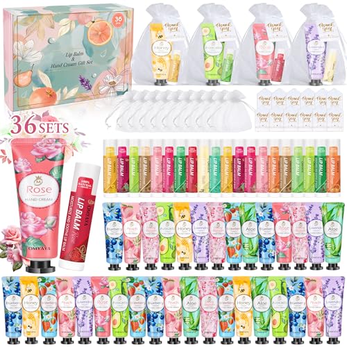 144 Stück Handcreme Geschenkset für Frauen, 36 SETS Weihnachtsgeschenke