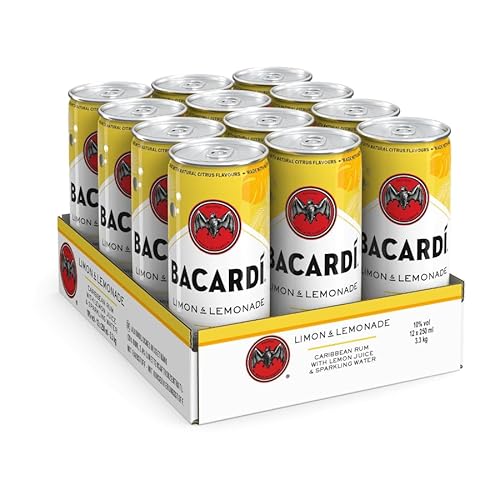 Bacardi Limon alkoholisches Mischgetränk 10% 12-0,25l Dose