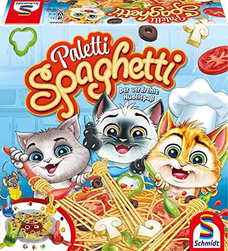 Schmidt Spiele 40626 Paletti Spaghetti, Aktionsspiel für Kinder und Erwachsene