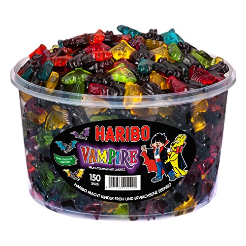 Haribo Vampis Runddose 150 Stück 1200g