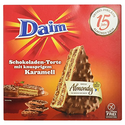 Daim Schokoladen-Torte mit knusprigem Karamell, 400 g (Tiefgefroren)