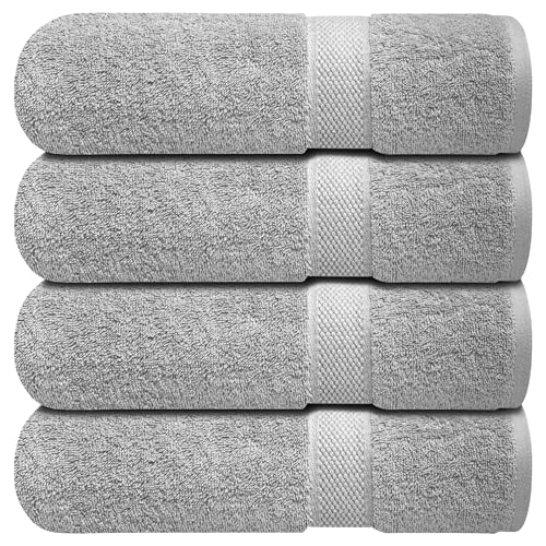 Infinitee Xclusives Badetücher, 4er-Set |70 x 140 cm|