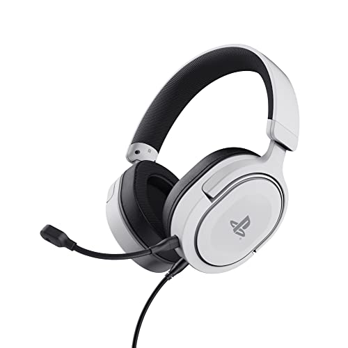 GXTrust Forta PS5 Gaming Headset Lizenziert für PlayStation 5, Weiß
