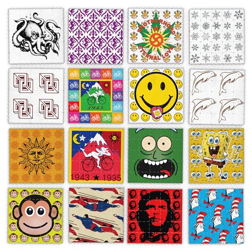 16x Blotter Art LSD Ultimate Löschpapier Collection Set 5