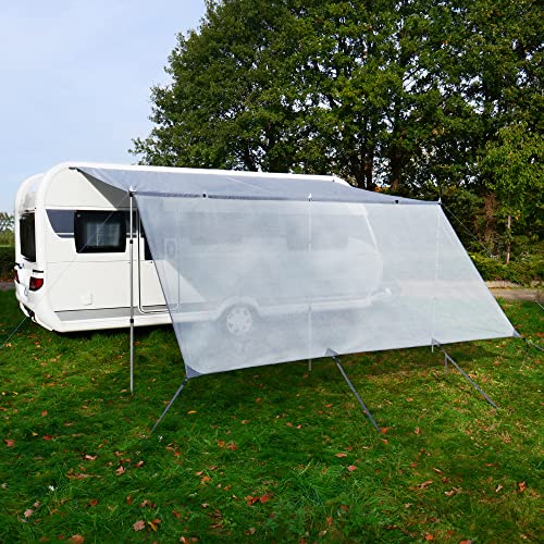 your GEAR Procida - Sonnenschutz Vorderwand 400 x 200 cm für Caravan Sonnensegel Sun Sail Markisenwand
