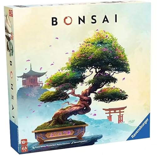 Ravensburger - Bonsai - Brett- und Kachelplatzierungsspiel - Familienfreundlich - 1 bis 4 Spieler ab 10 Jahren - Gemischt - 24777 - Französisch