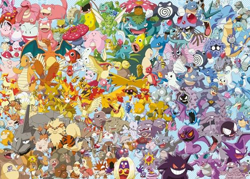 Ravensburger Puzzle Challenge: Pokémon - 1000 Teile Puzzle für Erwachsene