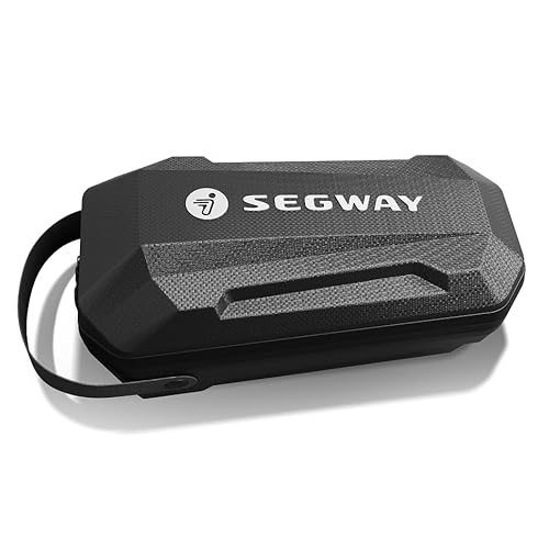 Segway E-Scooter Lenkertasche 3L – wasserabweisend, 2kg Traglast, Schnellwechselsystem, Netzfächer für Handy & Co. – passt an 30–50mm Lenker – 274g leicht, ideal für unterwegs