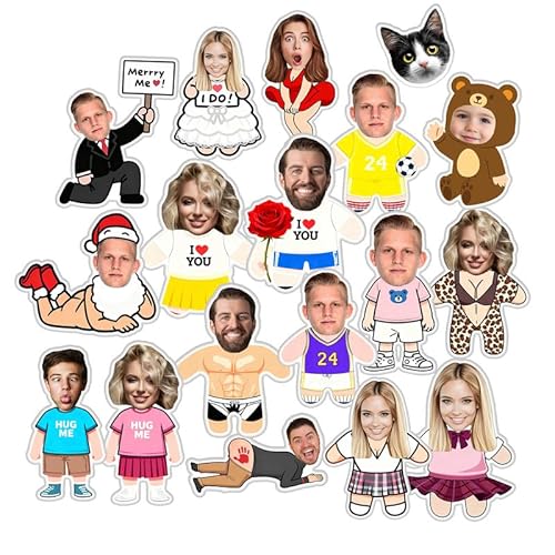 Kissen personalisiert kissen mit foto bedrucken lassen selbst gestalten 3D Person Menschenform fotokissen mit Text polster mit fotodruck personalisiert geschenke für frauen valentinstag männer