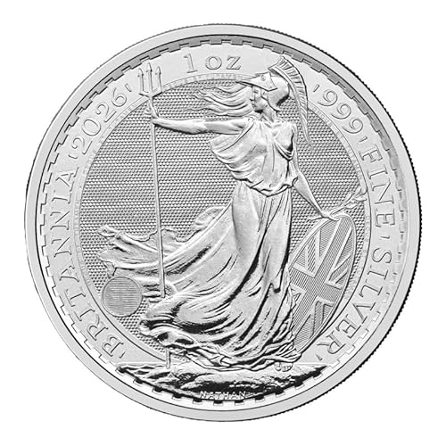 Silbermünze 1 oz Britannia 2026 King Charles König Charles Royal Mint Münze