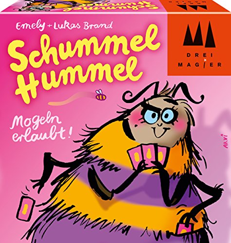 Schmidt Spiele 40881 Schummel Hummel, Drei Magier Kartenspiel