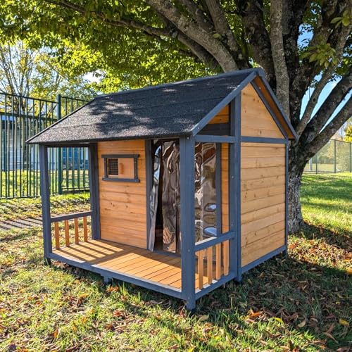 Hundehütte, Bernhardiner, Dach, Größe XXL