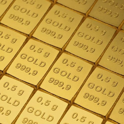 Gold zum Sammeln oder Verschenken - Goldbarren 0,5g - Feingold 999,9 - Combibar - inkl. Geschenkverpackung und Echtheitsgarantie