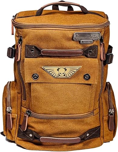 Starforged Astra Militarum Death Korps of Krieg Belagerungsregiment Rucksack Warhammer 40K Computertasche, Braun, M, Klassisch