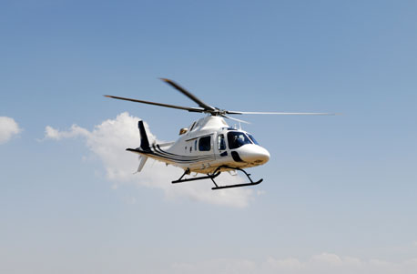 Hubschrauber-Rundflug über die Sächsische Schweiz