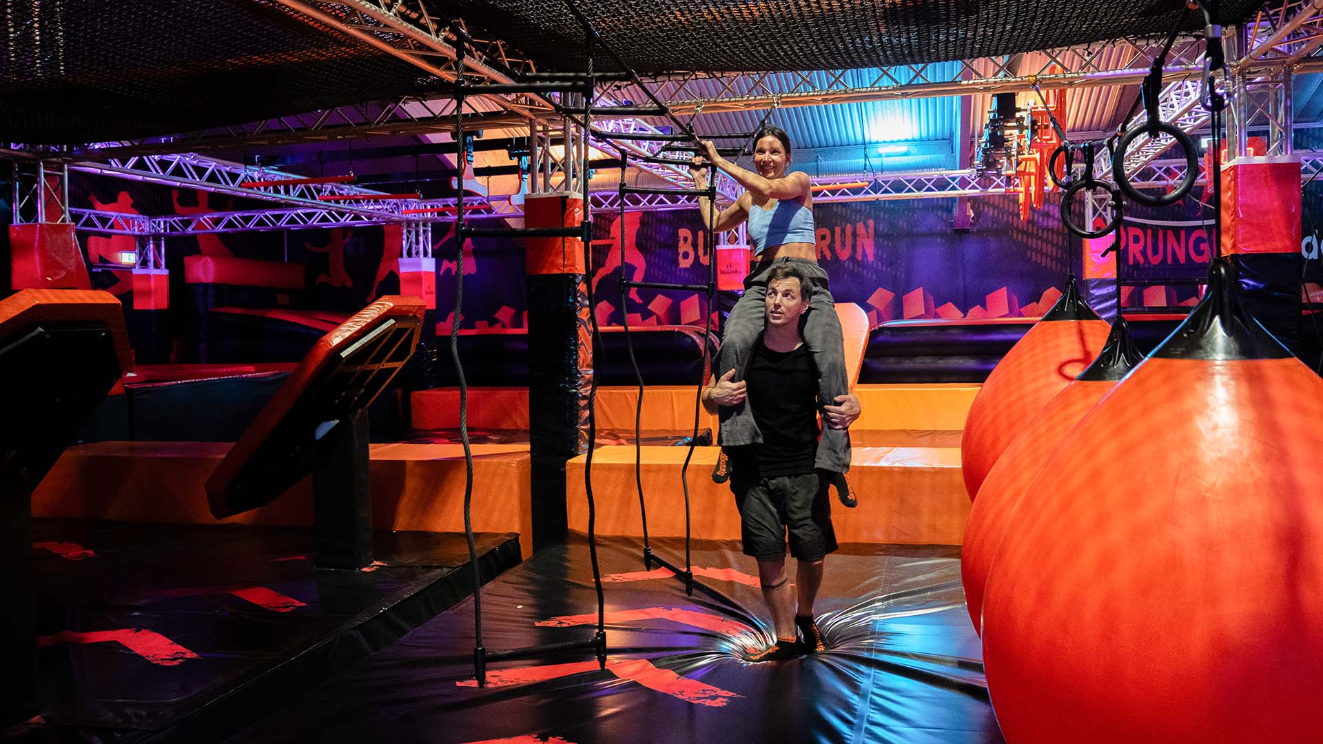 Trampolin Park für 2