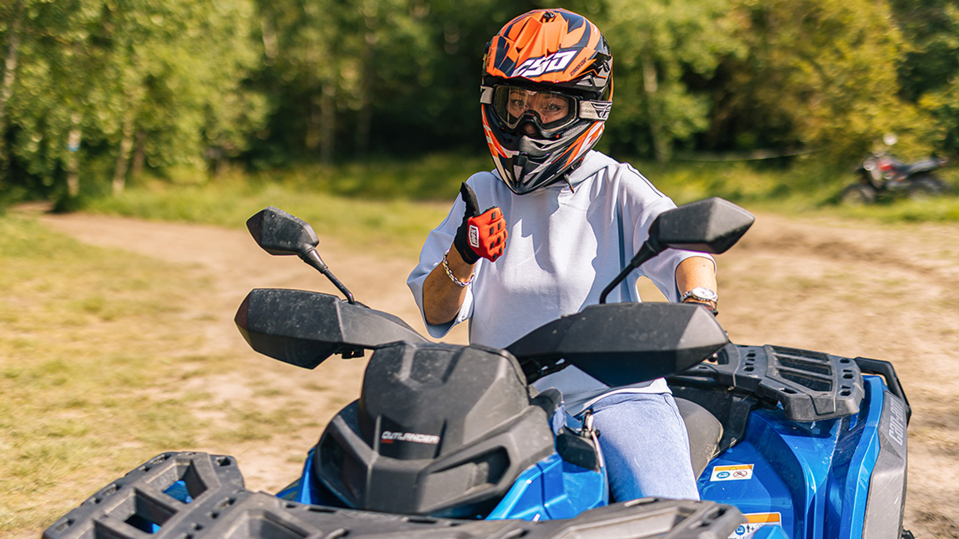 Quad Offroad fahren Prag (1 Std.)