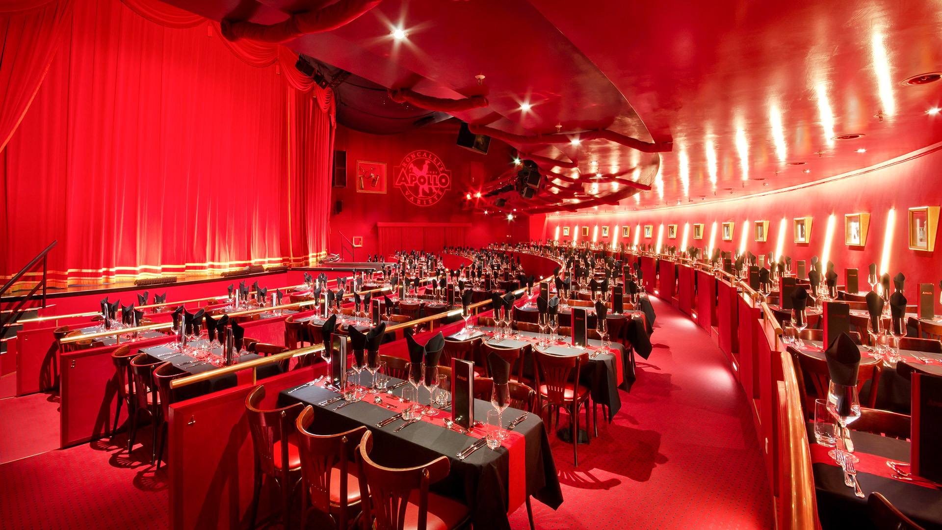 Varieté Show Düsseldorf (Okt. - Jan. / Mi., Do., So. / Parkett Reihe 2 bis 5)