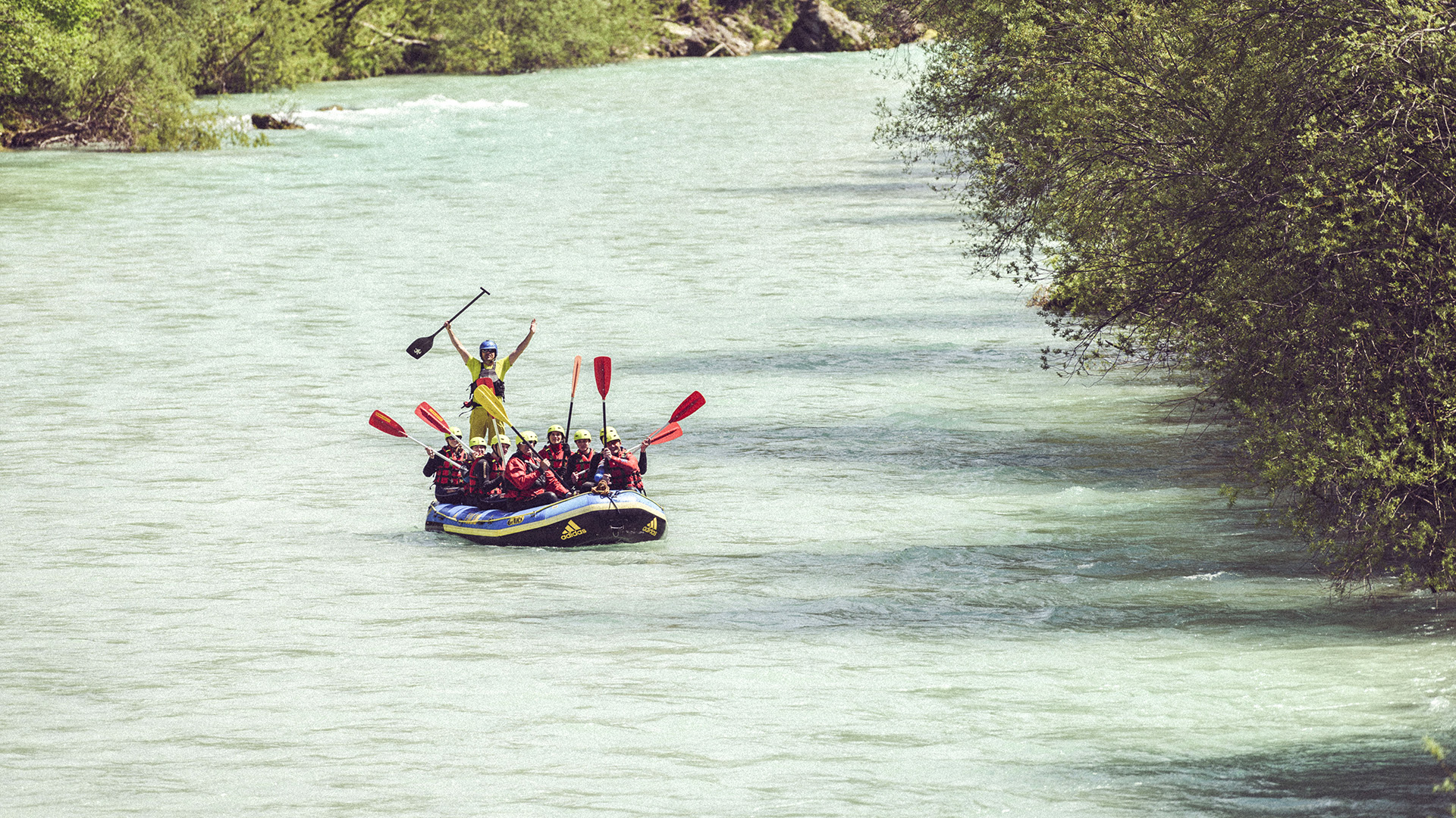 Rafting-Halbtagestour auf der Isar Lenggries