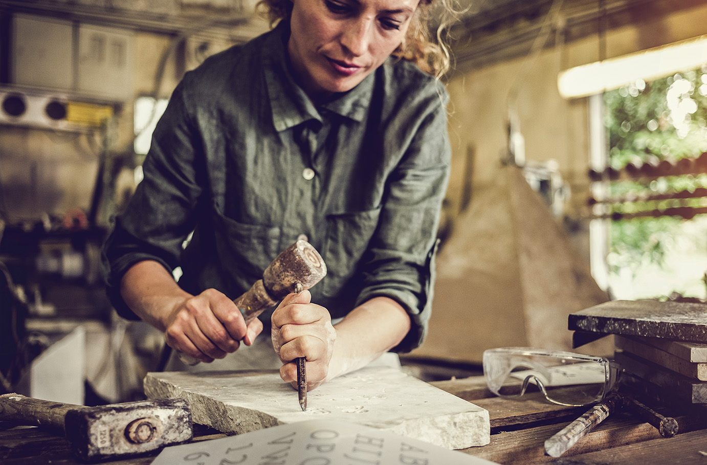 Bildhauer-Workshop mit der Kettensäge Ettlingen