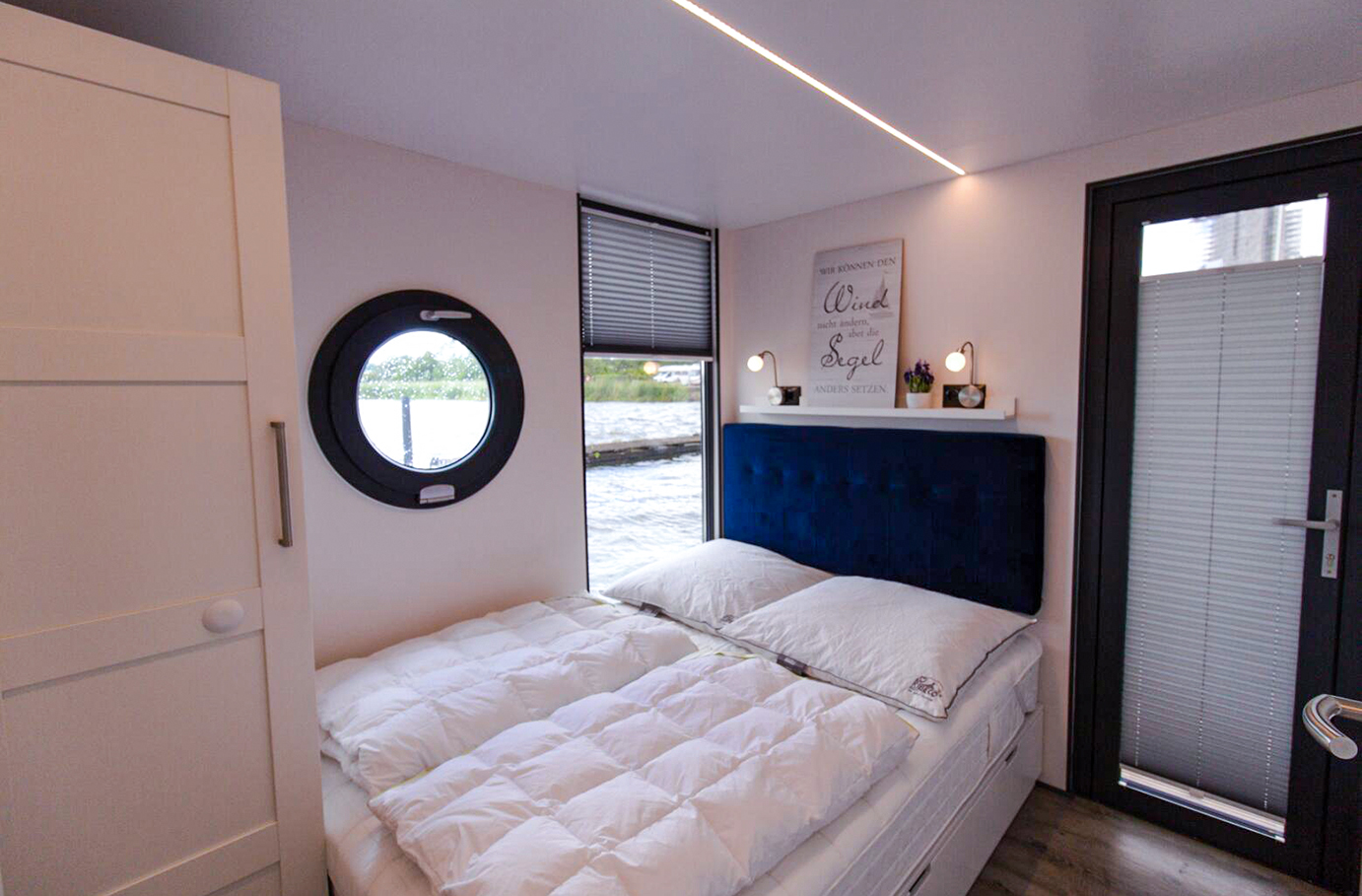 Hausboot mieten mit Sauna für 4 (5 Tage)