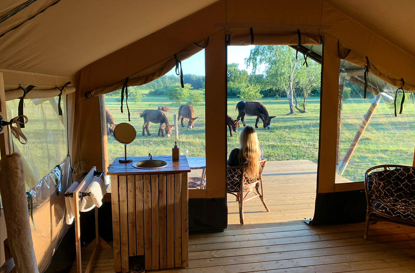Camping im Tierpark Arche Warder für 2 (2 Nächte)