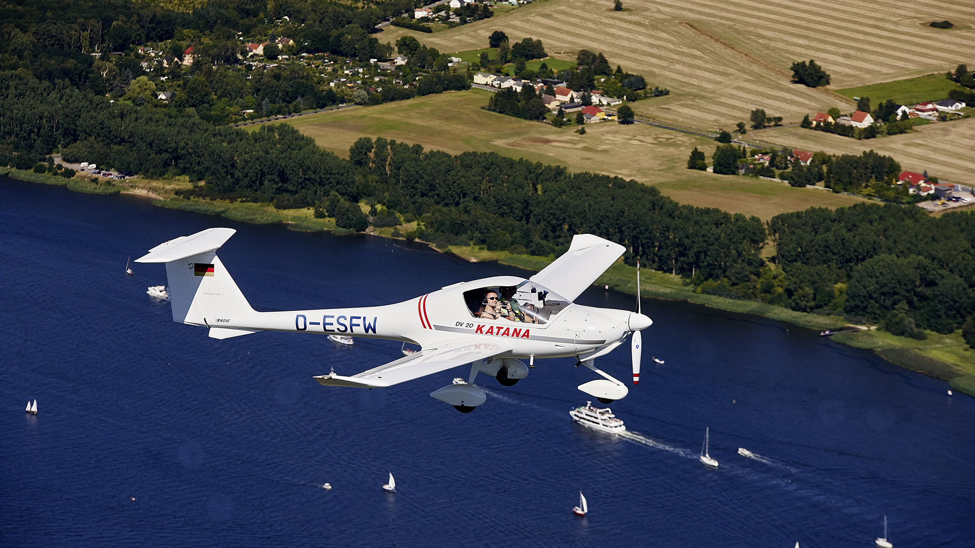 Flugzeug selber fliegen Barth