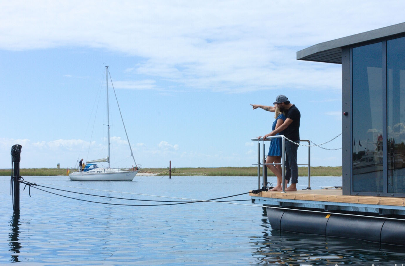 Hausboot Übernachtung mit Sauna Schleswig für 2 (2 Nächte)