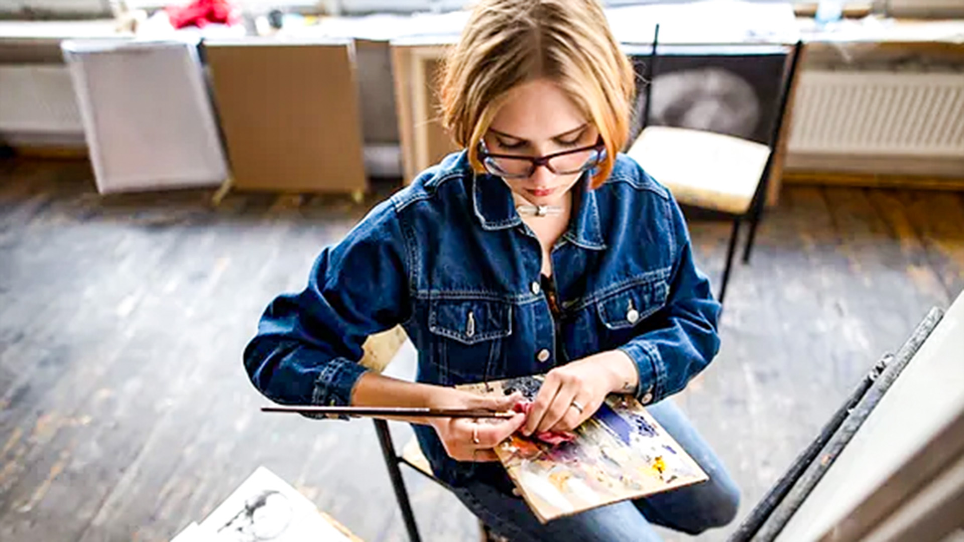 Malen mit Strukturpaste München