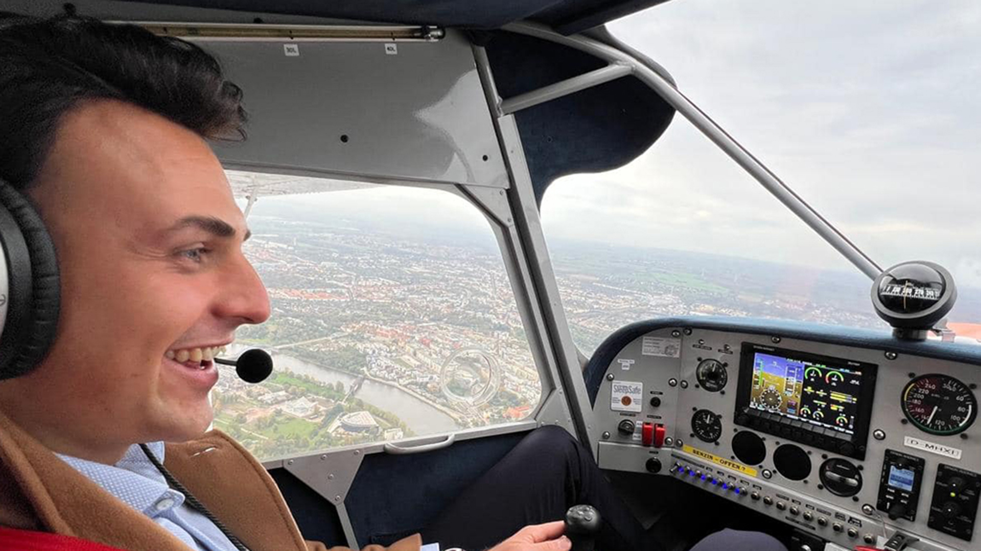 Flugzeug selber fliegen Magdeburg (60 Min.)