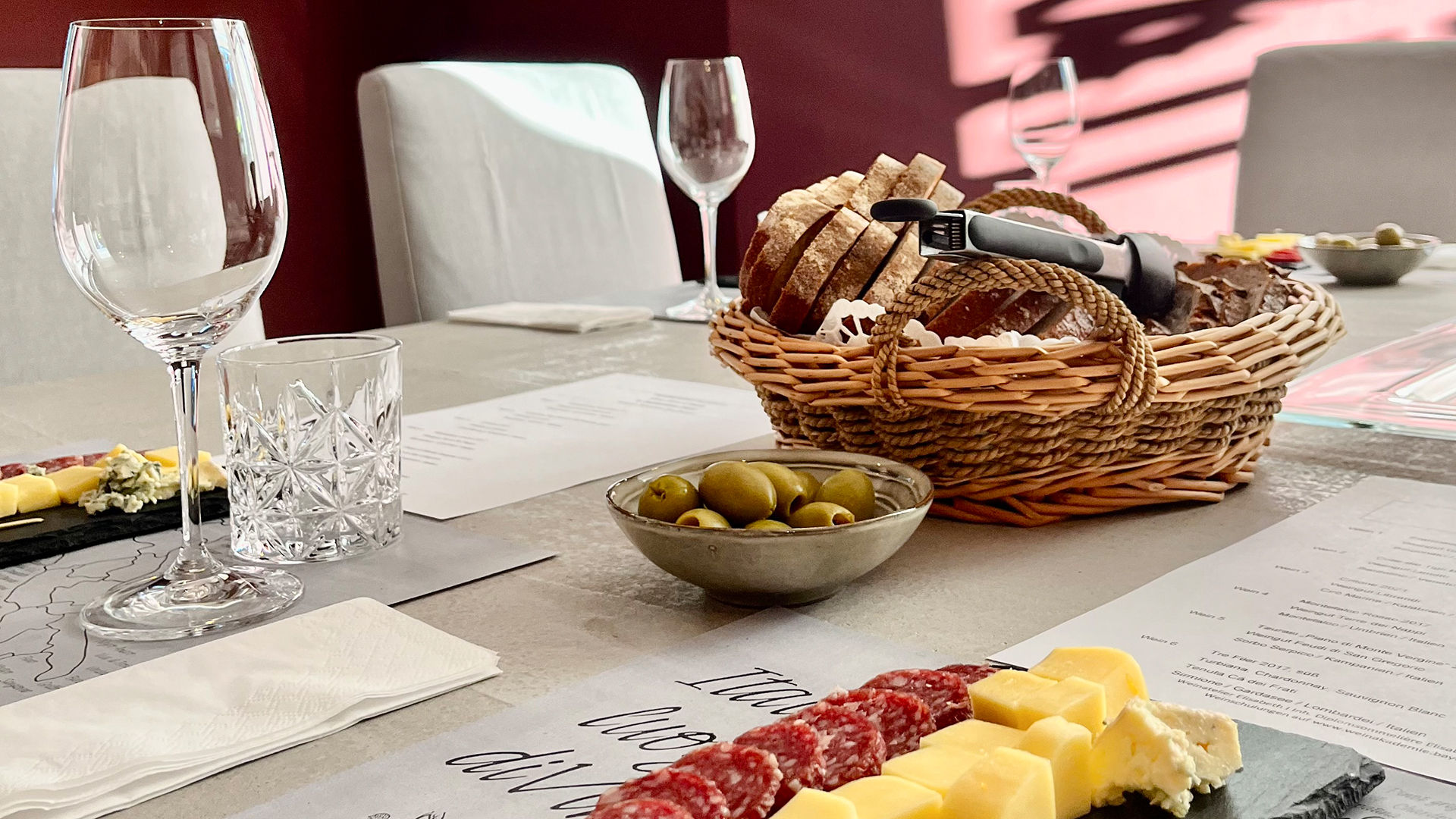Wein & Käse Abend München